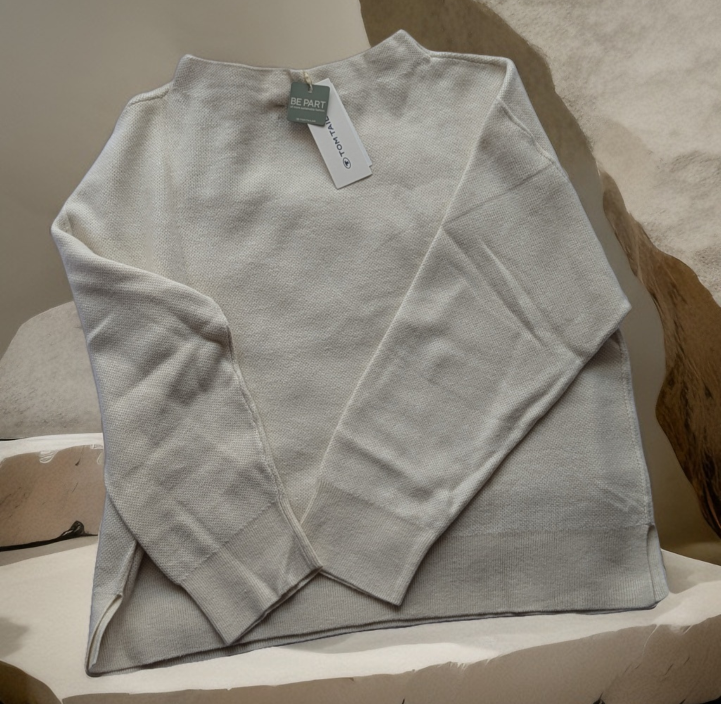 TOM TAILOR Damen Strick Beige