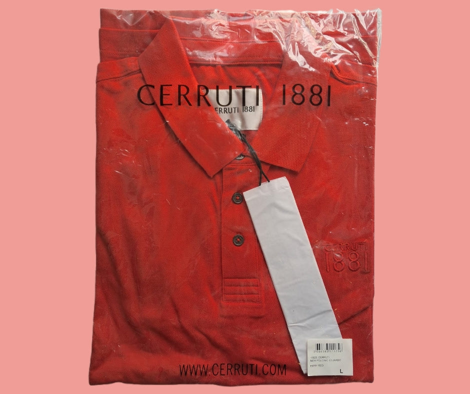 Cerruti 1881 Poloshirts für Herren Gr. L Modell 3