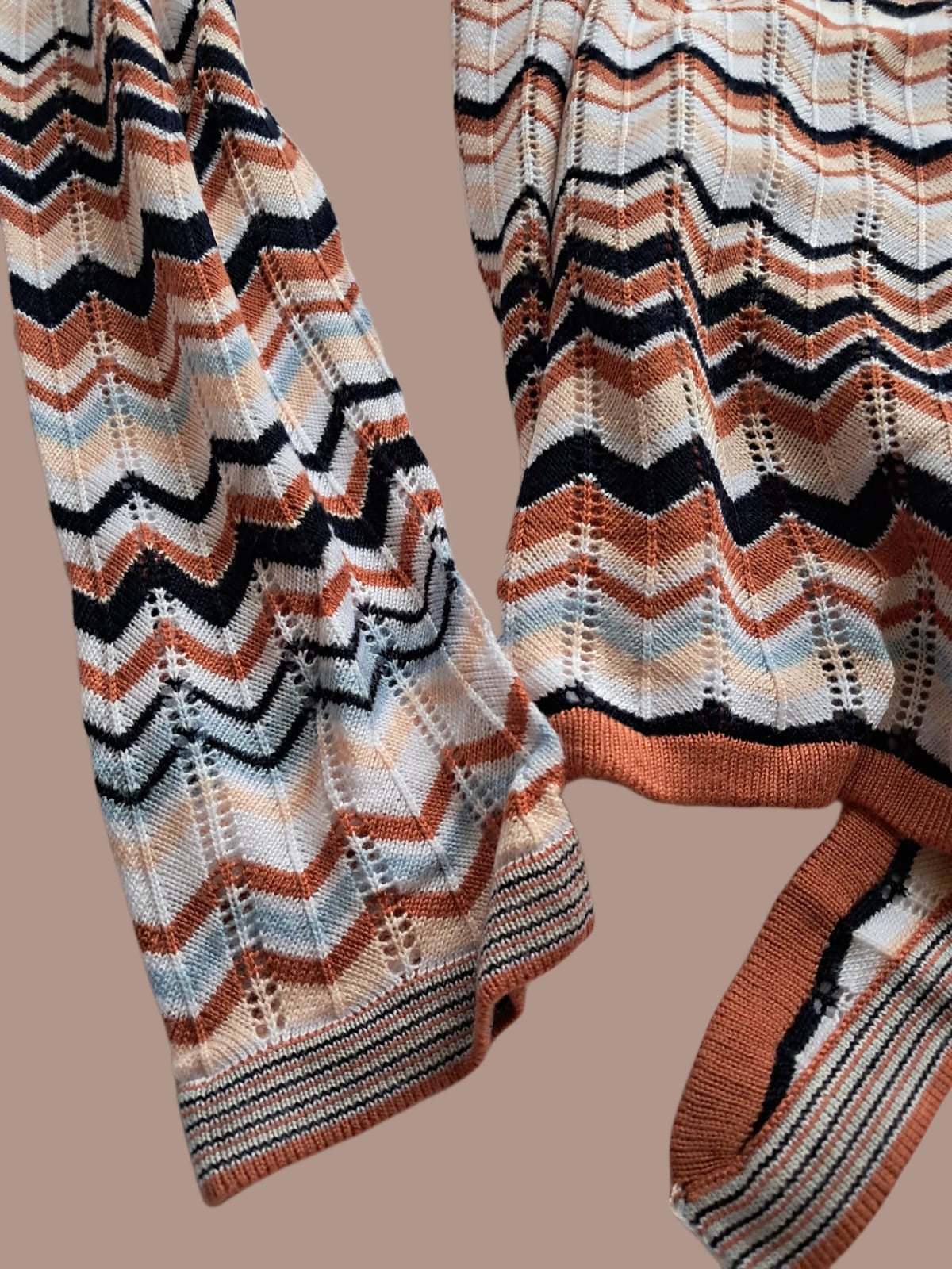 Wickel-Strickjacke Lascana Boho Style Detailansicht Ärmel