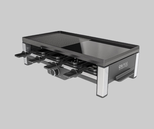 Raclette-Grill Royal van Kempen & Begeer Gourmet-Set  für 8 Personen Produktansicht von vorne