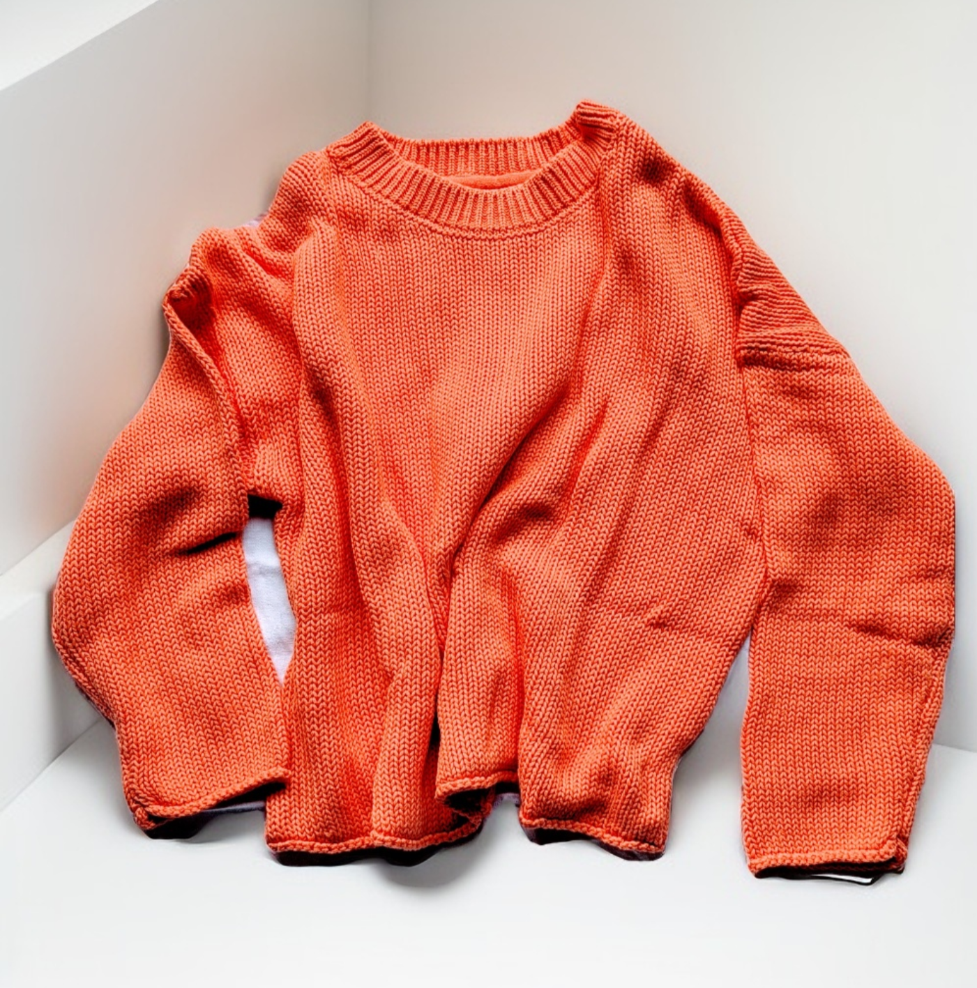Lascana Damen Strickpullover Modell in Orange