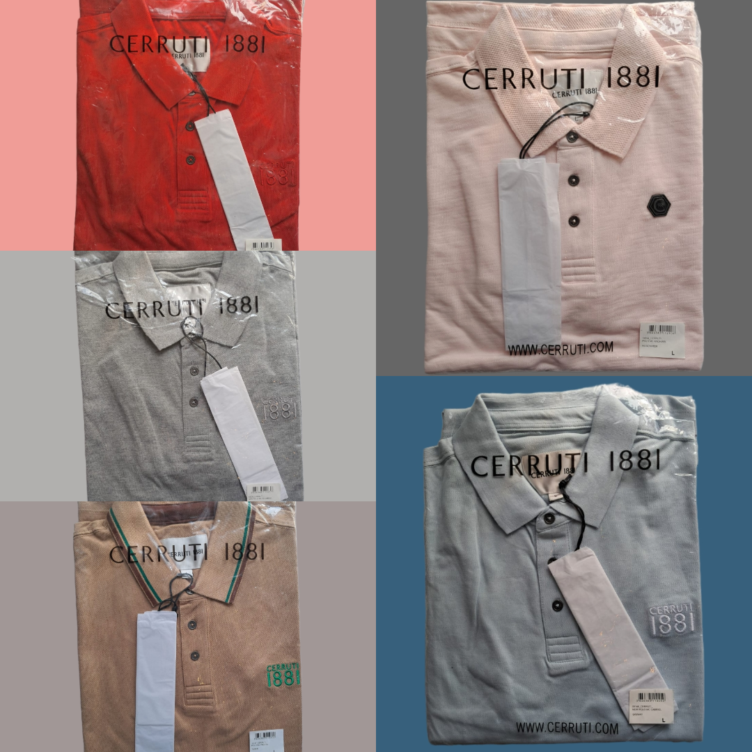 Cerruti 1881 Poloshirts für Herren Gr. L Modellauswahl Bild 2