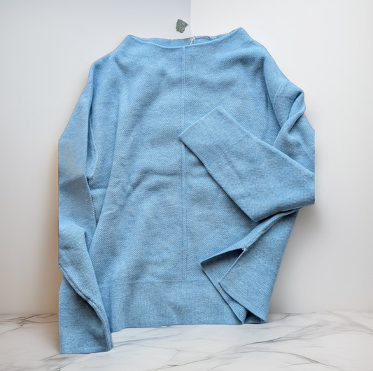 TOM TAILOR Damen Strick Pullover Hellblau Vorderansicht