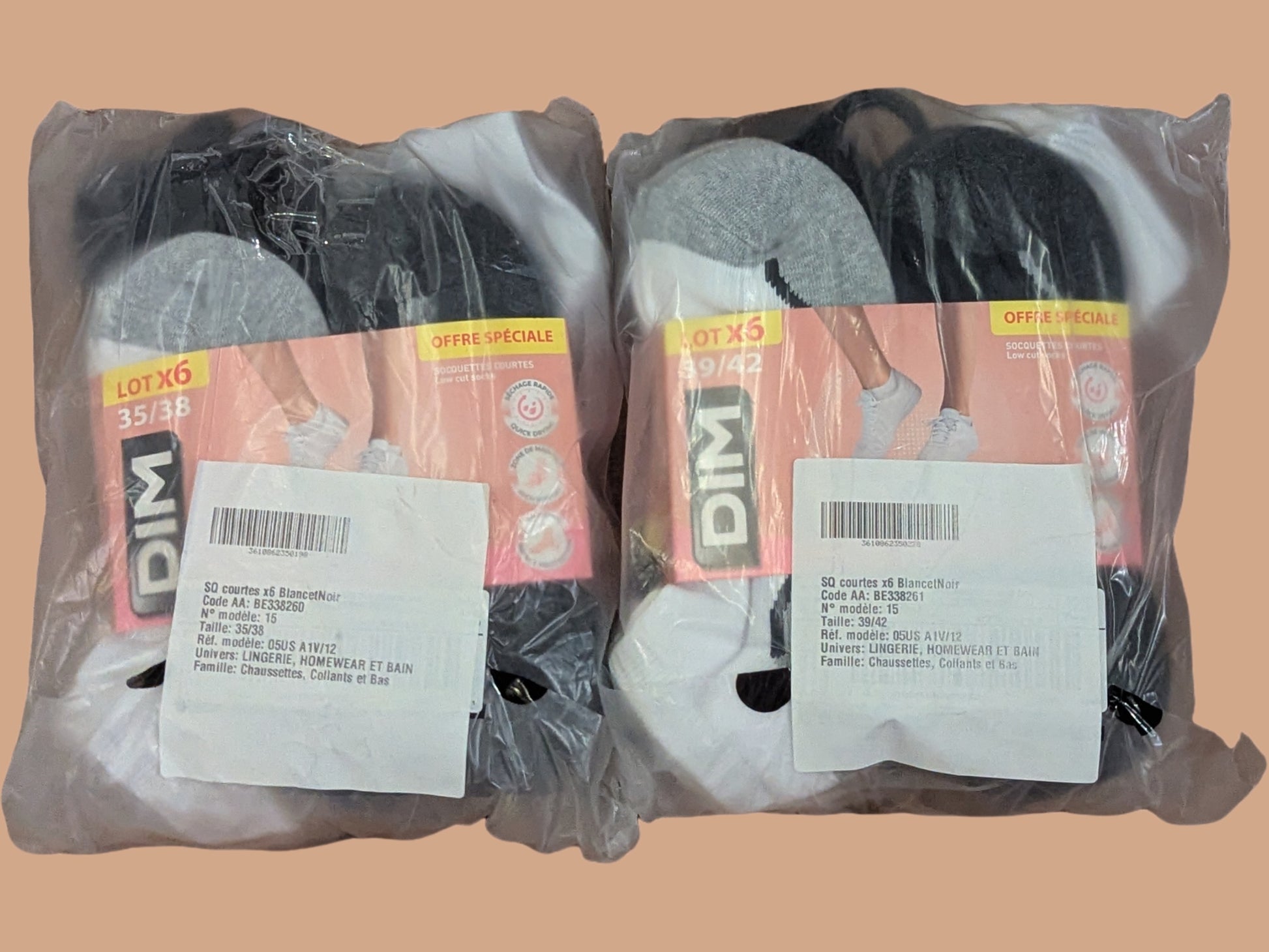 DIM 12 Paar Unisex Sportsocken Modell 
 Auswahl Bild 3