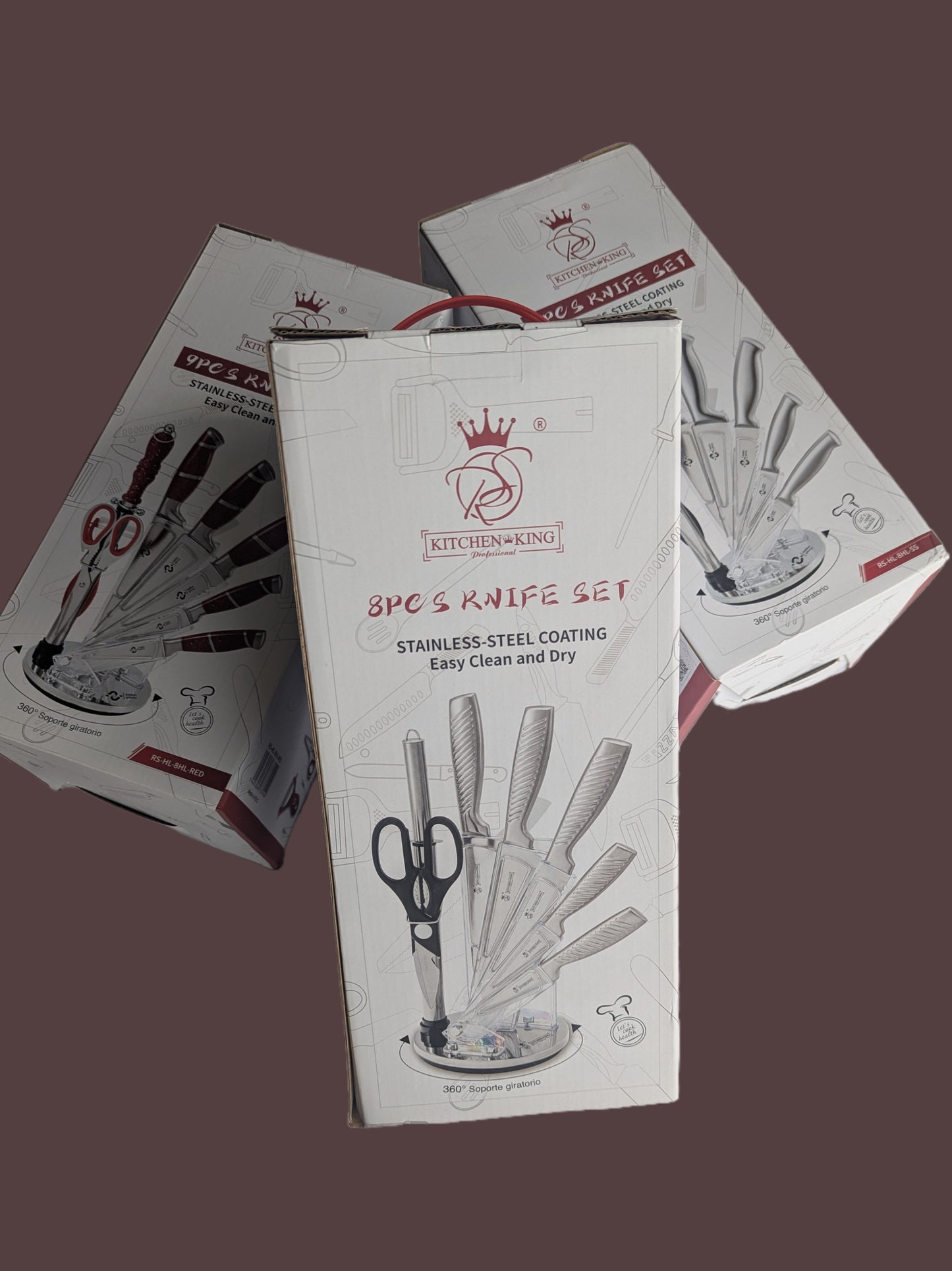 Kitchen King Küchenmesser Set 8tlg.