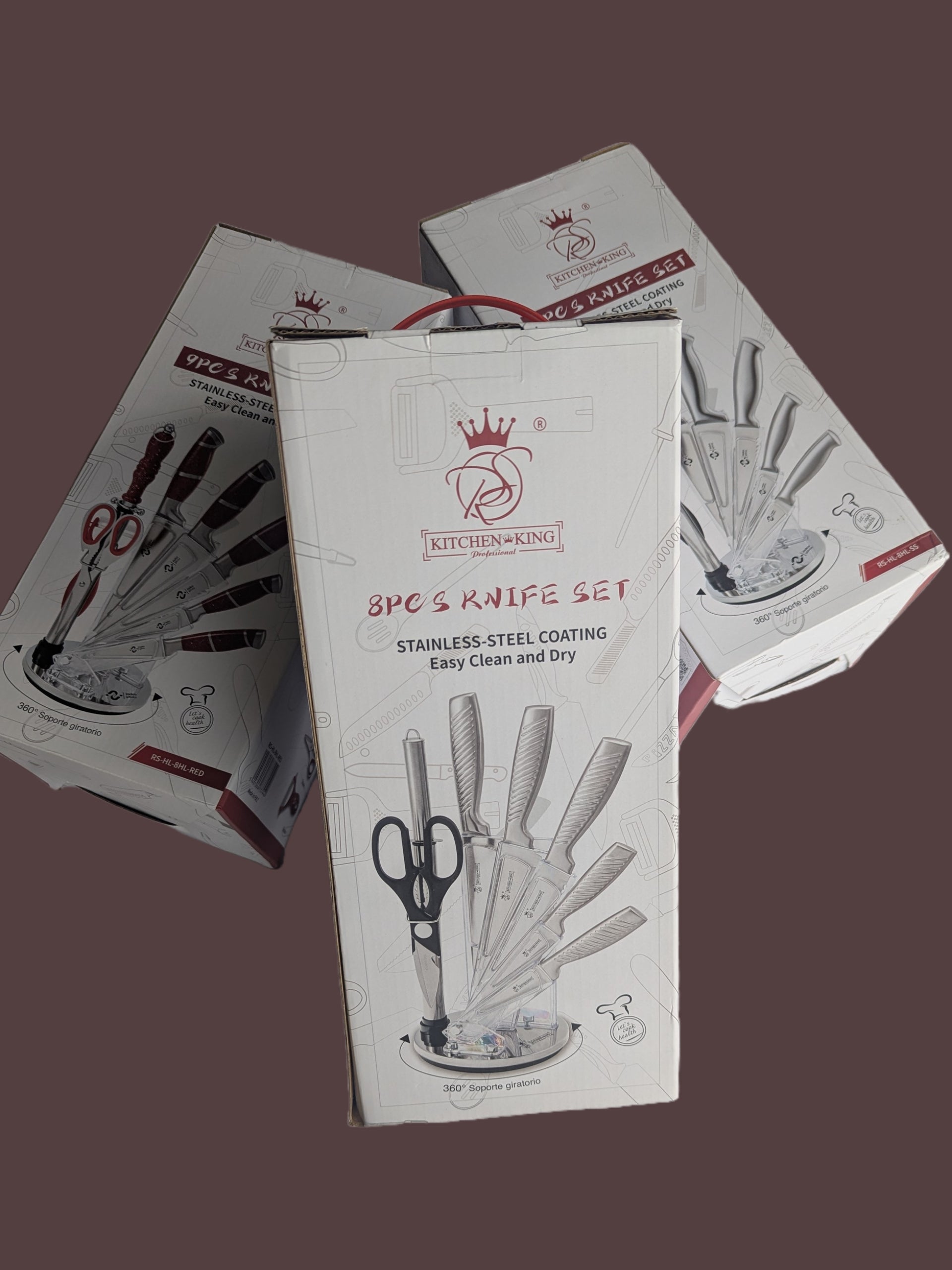 Kitchen King Küchenmesser Set 8tlg.