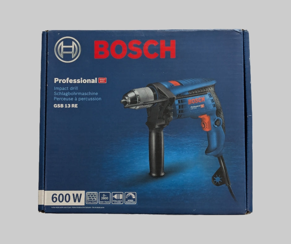 Bosch Professional Schlagbohrmaschine GSB 13 RE Verpackung Vorderansicht