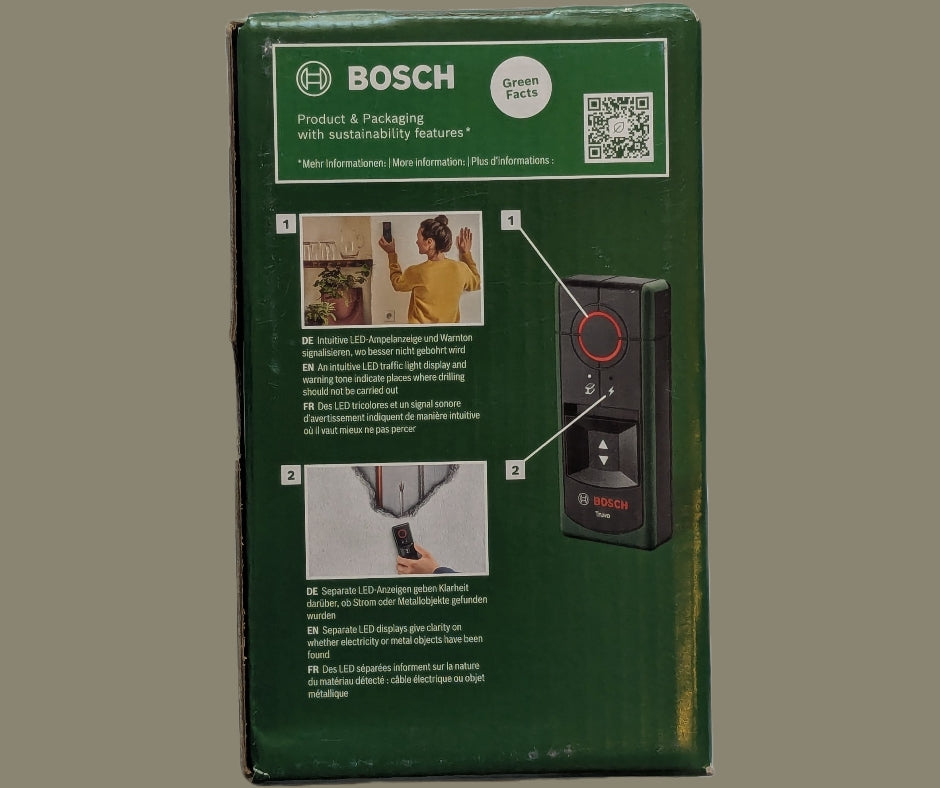 Bosch Ortungsgerät Truvo 2. Generation Rückansicht