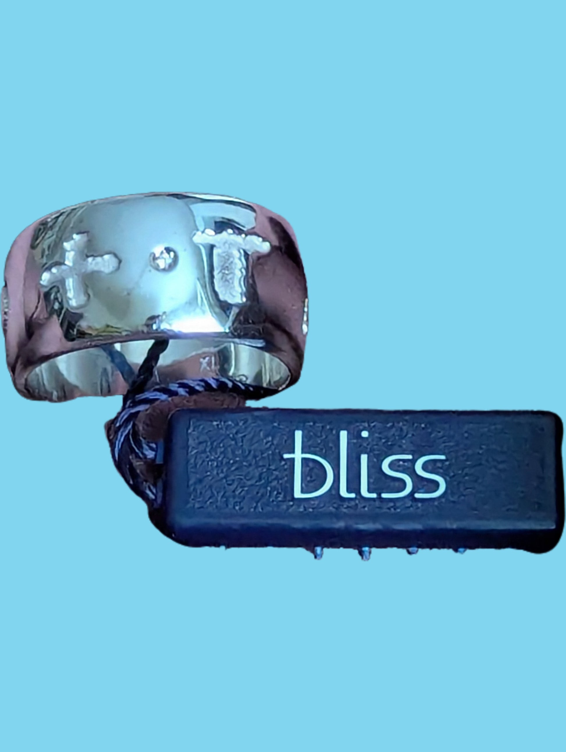Bliss Unisex Ring Taogd+ Kollektion Detailansicht Gravur , Diamant und Etikett