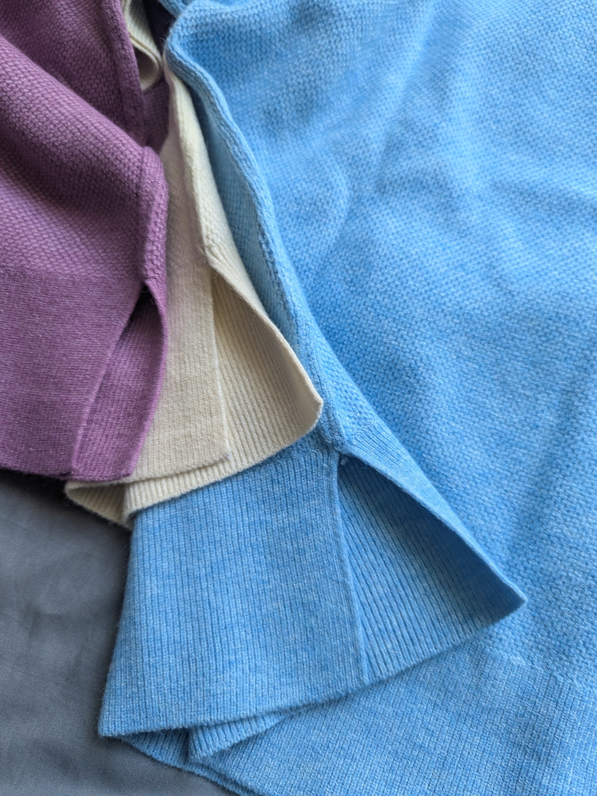 TOM TAILOR Damen Strick Detailansicht Seitenschlitz