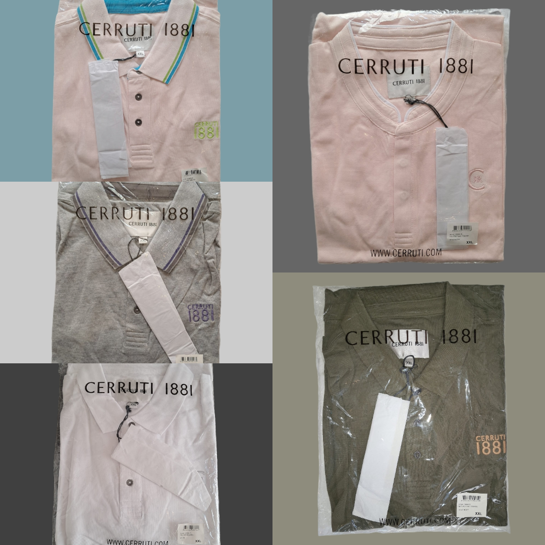 Cerruti 1881 Poloshirts für Herren Gr. XXL Modellauswahl Bild 3
