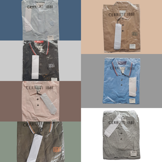 Cerruti 1881 Poloshirt Herren Gr. S Modellbeispiele 