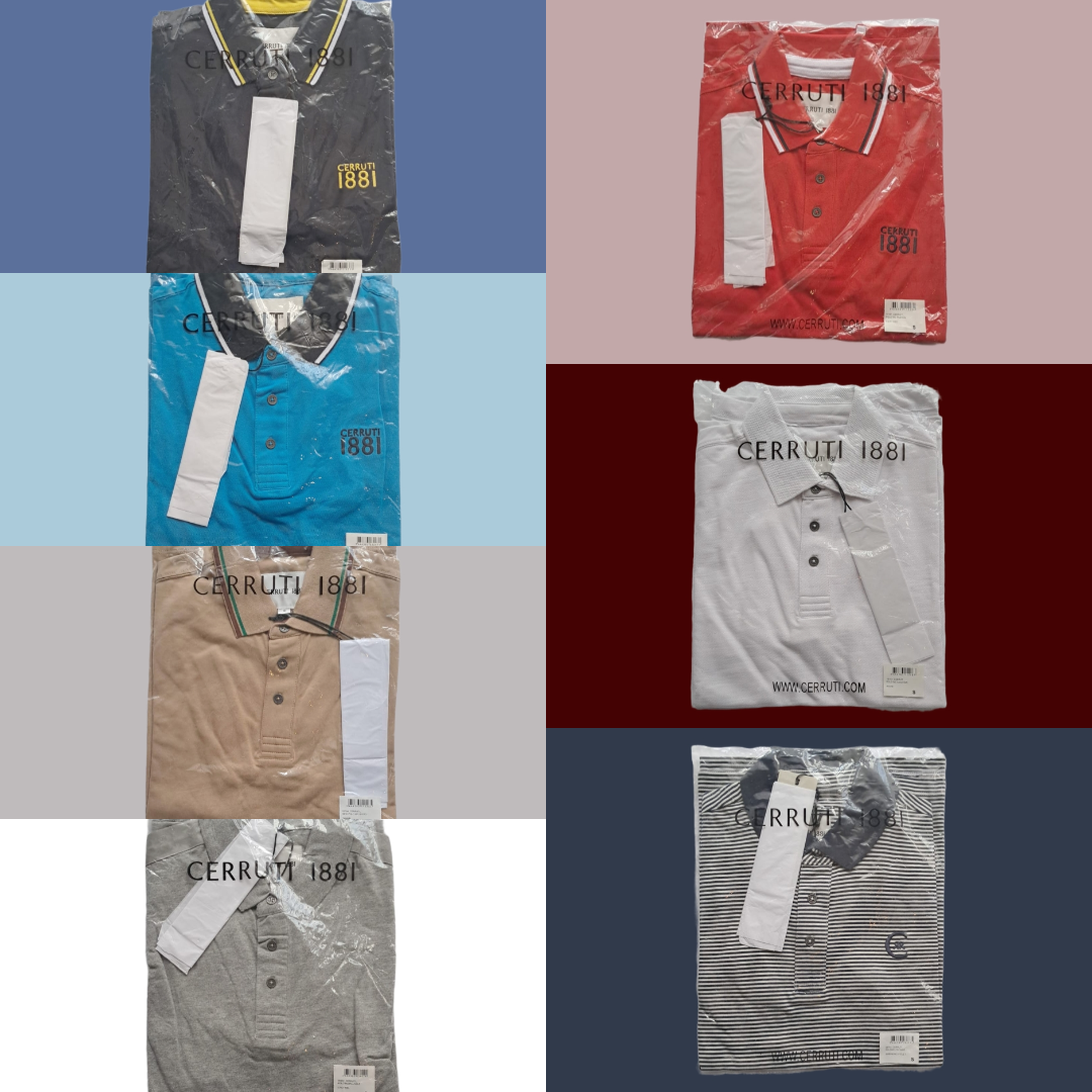 Cerruti 1881 Poloshirt Herren Gr. S Modellbeispiele Bild 2
